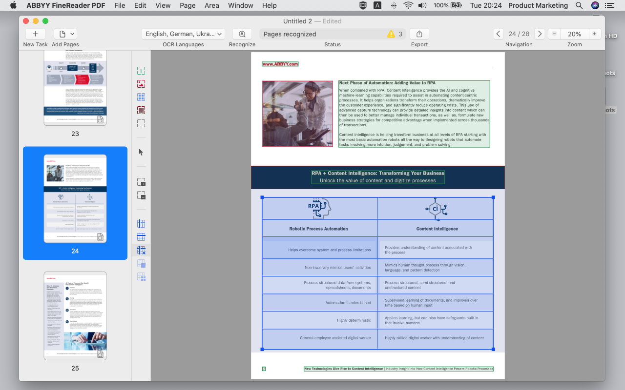 ABBYY FineReader PDF for Mac