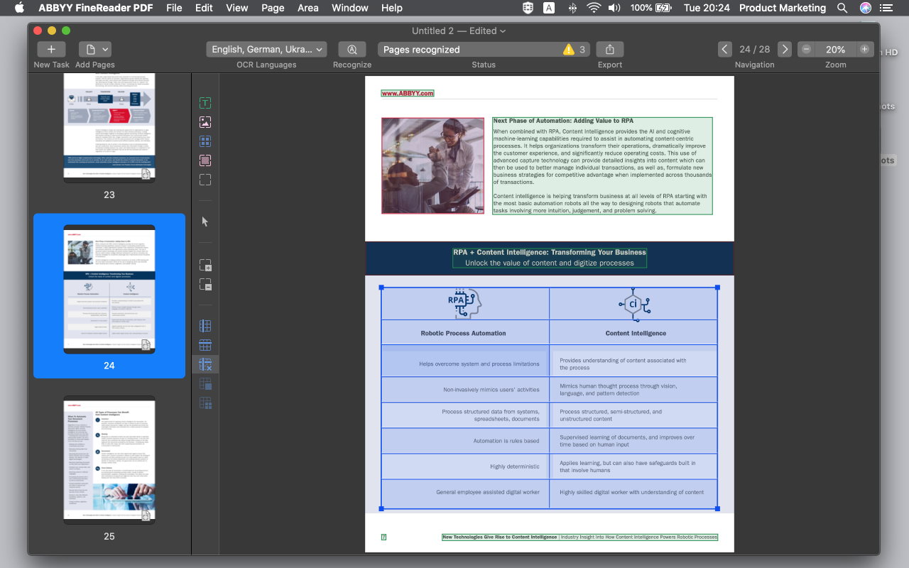 ABBYY FineReader PDF for Mac