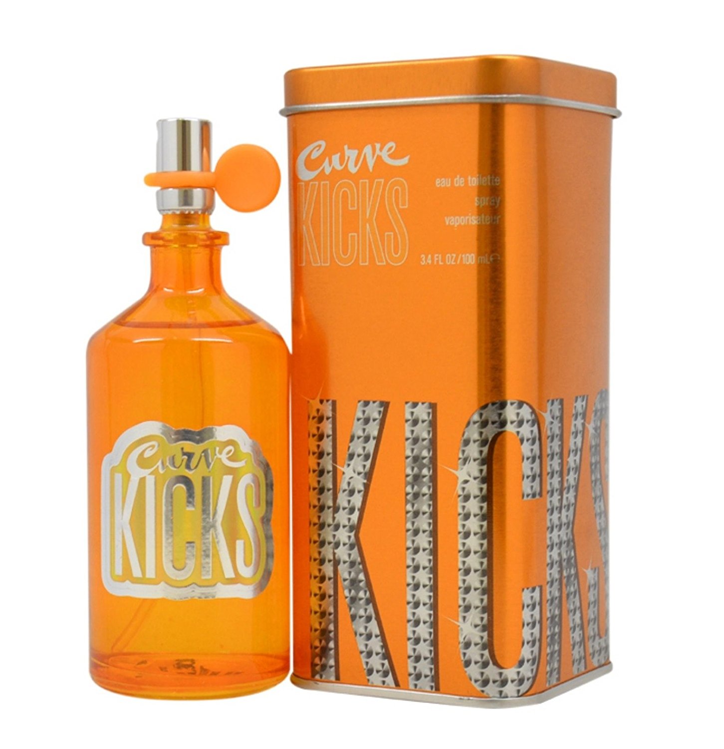 Curve Kicks Perfume for Women - TESTER Eau de Toilette Spray 3.4 oz