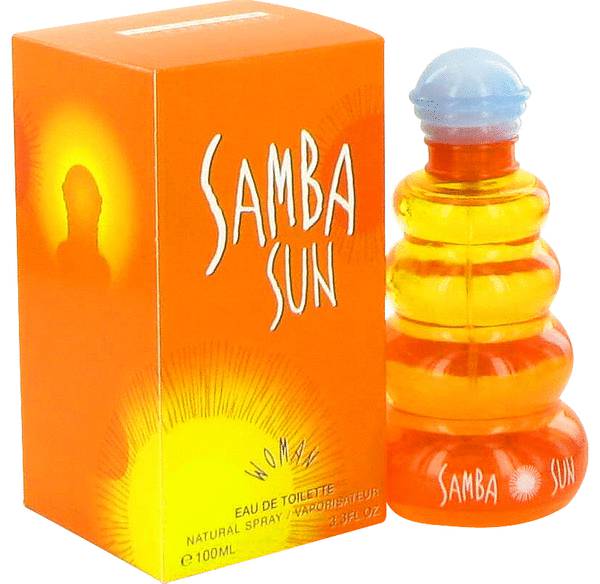 Samba Sun Perfume for Women - Eau de Toilette Spray 3.4 oz