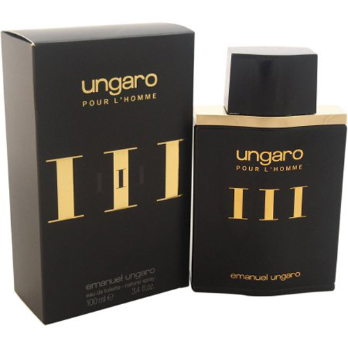 Ungaro III Pour LHomme Cologne for Men - Eau de Toilette Spray 3.4 oz