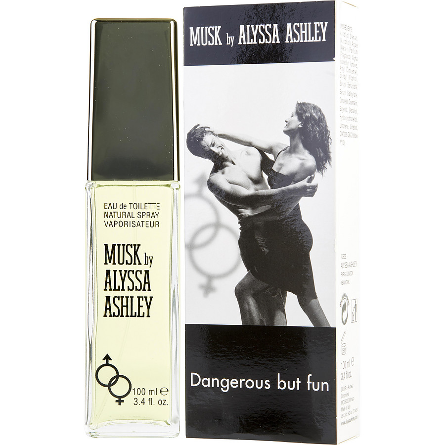 Alyssa Ashley Musk Perfume for Women - Eau de Toilette Spray 3.4 oz