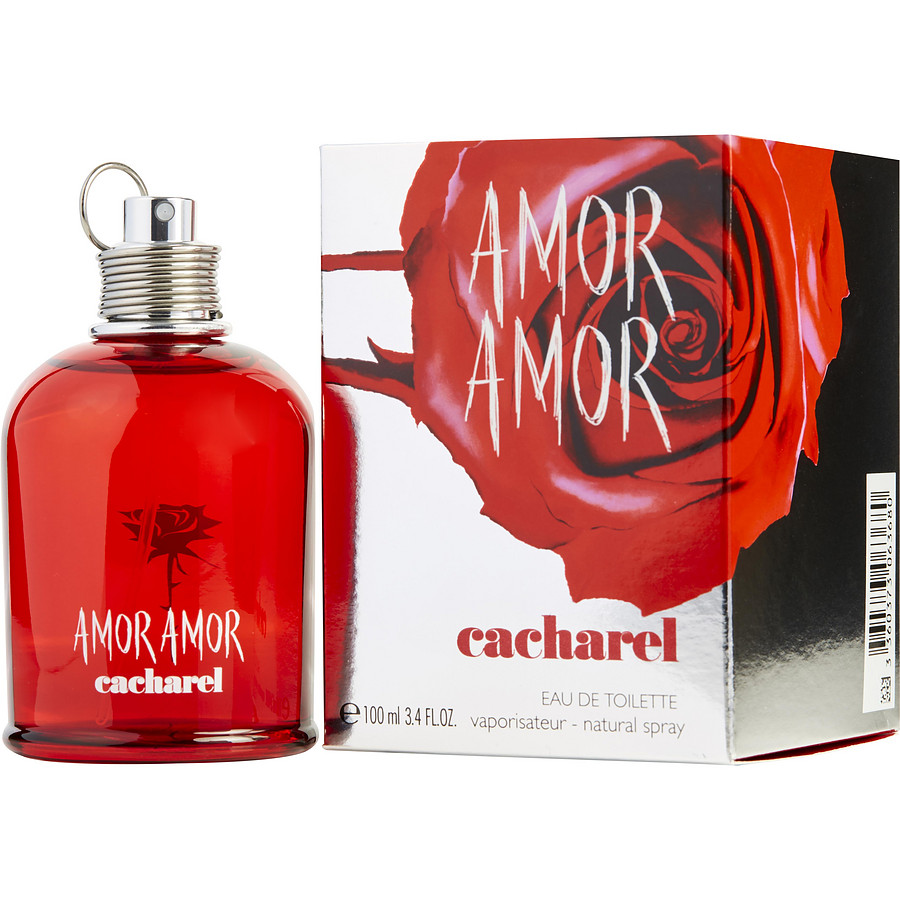 Amor Amor Perfume for Women - Eau de Toilette Spray 3.4 oz