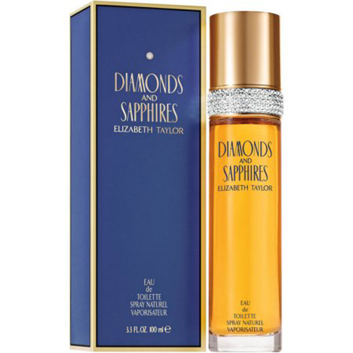 Diamonds & Sapphires Perfume for Women - Eau de Toilette Spray 3.3 oz