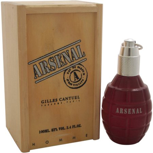 Arsenal Red Cologne for Men - Eau de Parfum Spray 3.4 oz