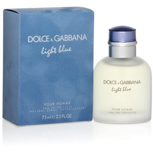 Light Blue Cologne for Men - Eau de Toilette Spray 2.5 oz