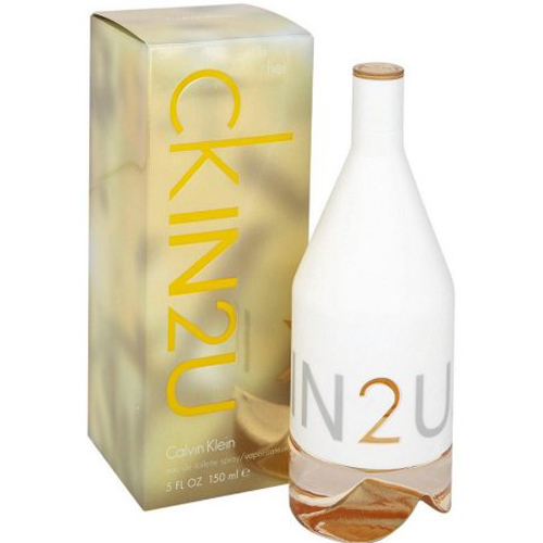 Calvin Klein CK In2U Perfume for Women - Eau de Toilette Spray 5.0 oz