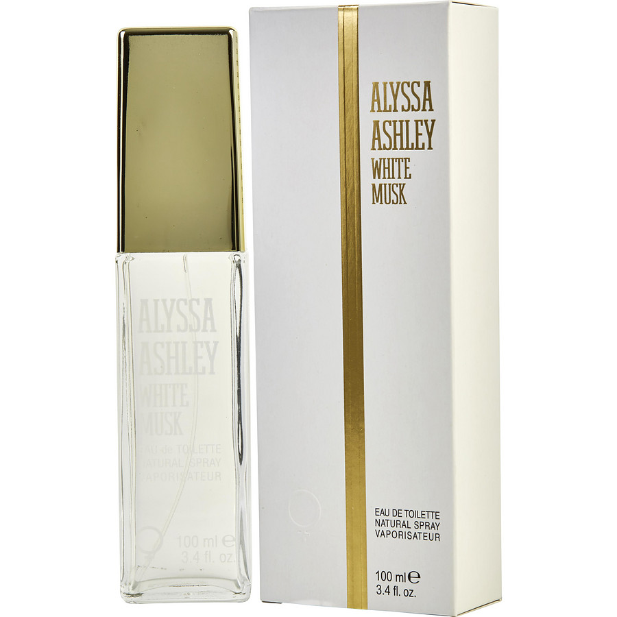 Alyssa Ashley White Musk Perfume for Women - Eau de Toilette Spray 3.4 oz