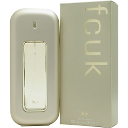 fcuk her Perfume for Women - Eau de Toilette Spray 3.4 oz
