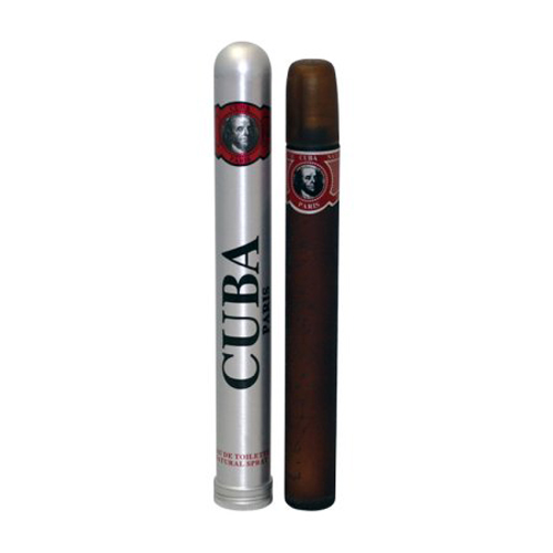 Cuba Red Cologne for Men - Eau de Toilette Spray 1.17 oz