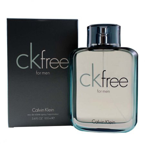 Ck Free Cologne for Men - Eau de Toilette Spray 3.4 oz