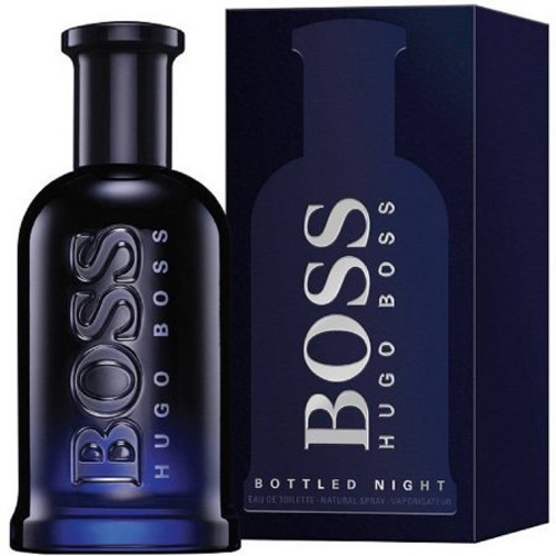 Boss Bottled Night Cologne for Men - Eau de Toilette Spray 3.4 oz