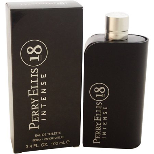 Perry Ellis 18 Intense Cologne for Men - Eau de Toilette Spray 3.4 oz