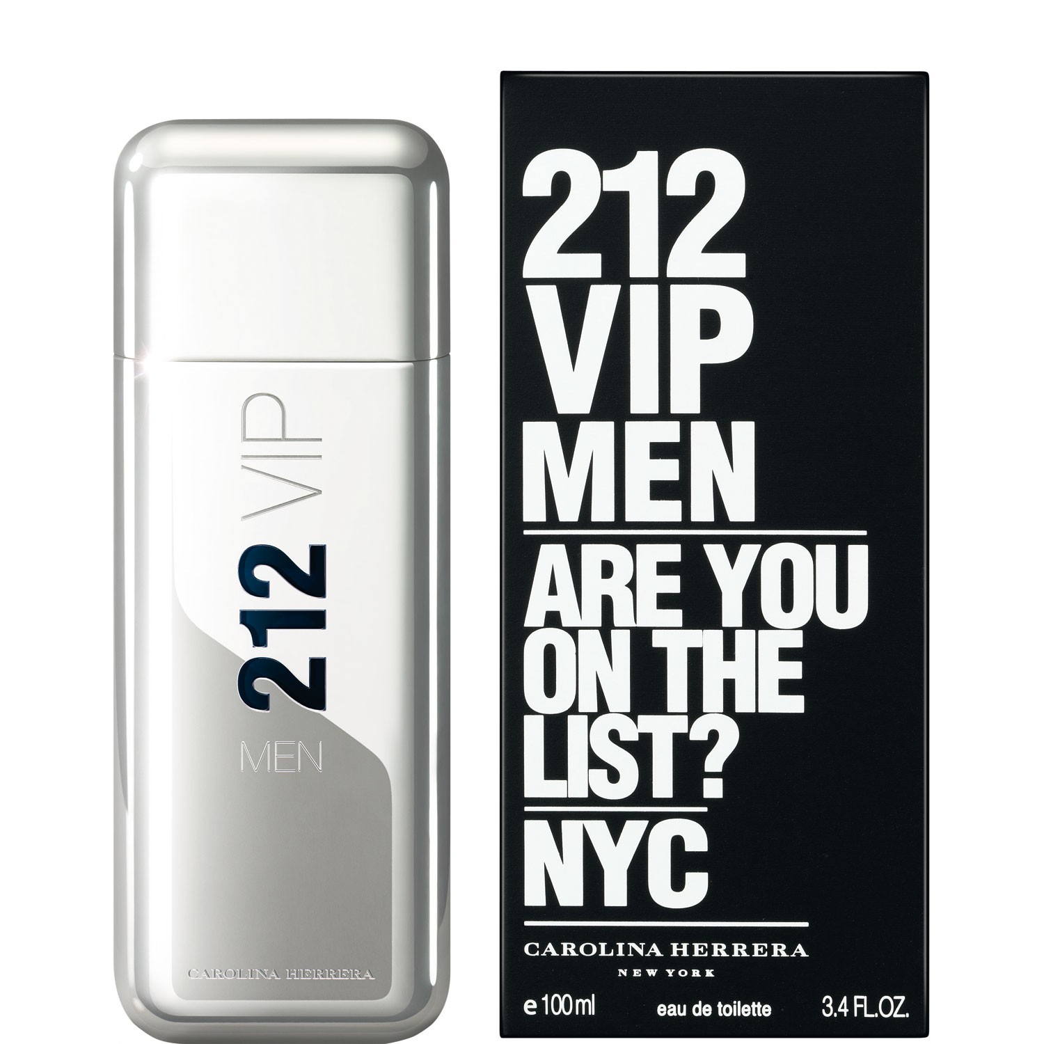 212 VIP Cologne for Men - Eau de Toilette Spray 3.4 oz