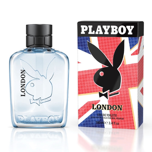 Playboy London Cologne for Men - Eau de Toilette Spray 3.4 oz