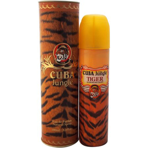 Cuba Jungle Tiger Perfume for Women - Eau de Parfum Spray 3.4 oz