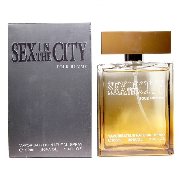 Sex In The City Pour Homme Cologne for Men - Eau de Parfum Spray 3.4 oz