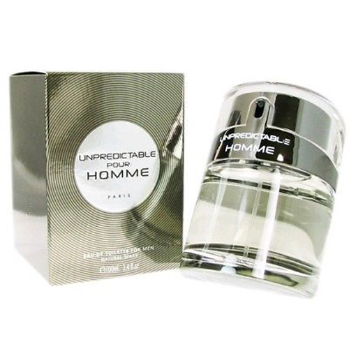 Unpredictable Homme Cologne for Men - Eau de Toilette Spray 3.4 oz