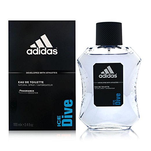 Adidas Ice Dive Cologne for Men - Eau de Toilette Spray 3.4 oz