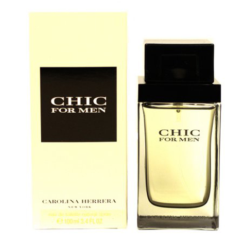 Chic Cologne for Men - Eau de Toilette Spray 3.4 oz