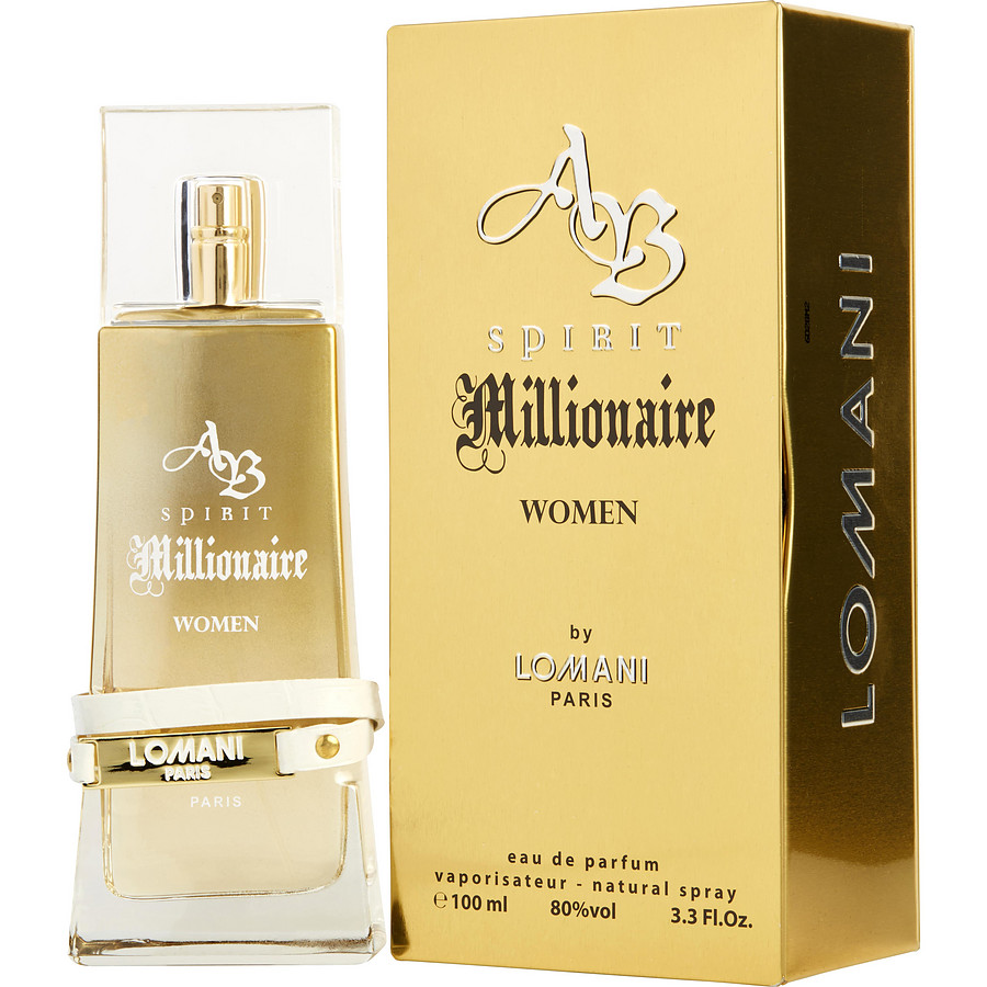 Ab Spirit Millionaire Perfume for Women - Eau de Toilette Spray 3.4 oz