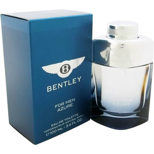 Bentley Azure Cologne for Men - Eau de Toilette Spray 3.4 oz