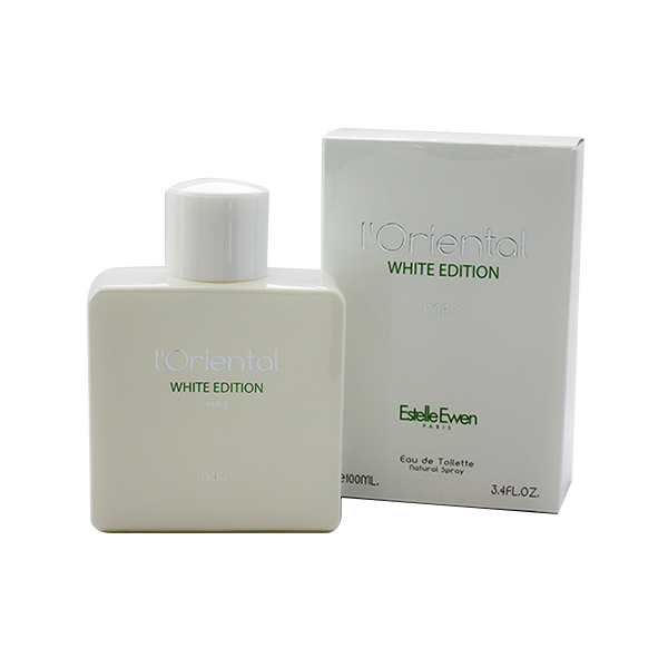 LOriental White Edition Cologne for Men - Eau de Toilette Spray 3.4 oz