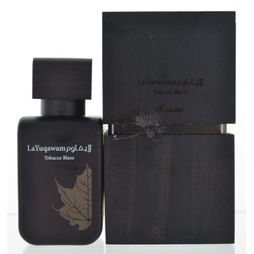 La Yuqawam Tobacco Blaze Cologne for Men - Eau de Parfum Spray 2.5 oz