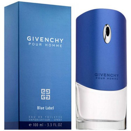 Givenchy Pour Homme Blue Label Cologne for Men - Eau de Toilette Spray 3.4 oz