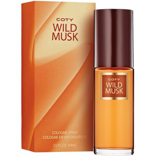 Coty Wild Musk Perfume for Women - Cologne Spray 1.5 oz