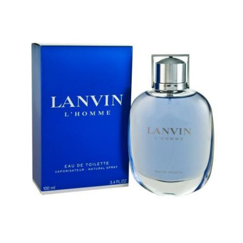 Lanvin LHomme Cologne for Men - Eau de Toilette Spray 3.4 oz