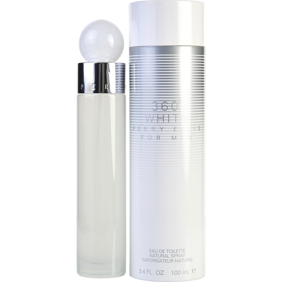 360 White Cologne for Men - Eau de Toilette Spray 3.4 oz