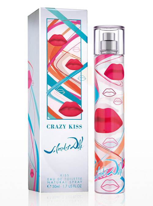 Salvador Dali Crazy Kiss Perfume for Women - Eau de Toilette Spray 1.7 oz