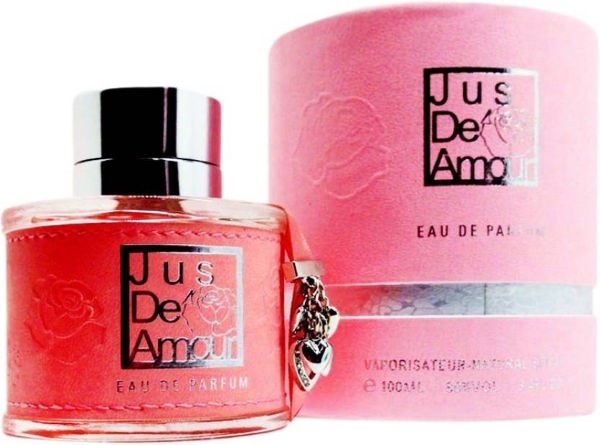 Jus De Amour Pink Perfume for Women - Eau de Parfum Spray 3.4 oz