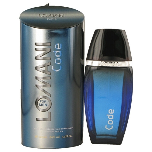 Lomani Code Cologne for Men - Eau de Toilette Spray 3.3 oz