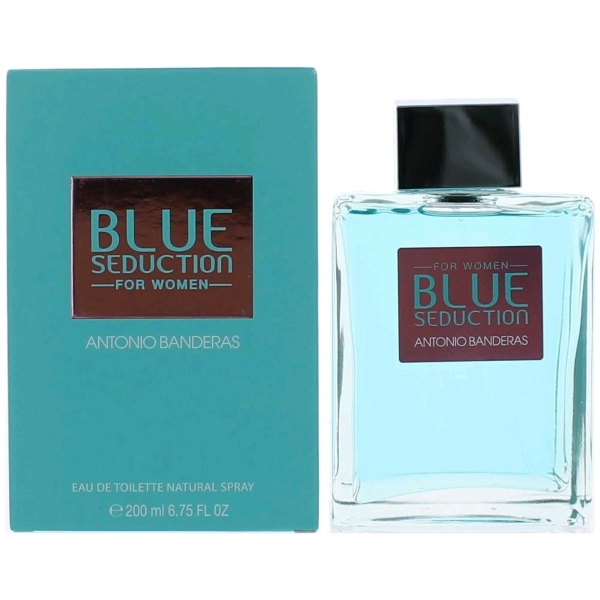 Blue Seduction Perfume for Women - Eau de Toilette Spray 6.7 oz