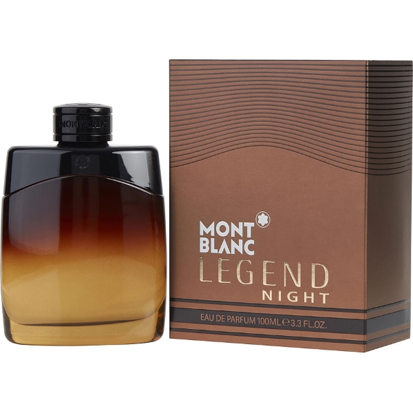 Mont Blanc Legend Night Cologne for Men - Eau de Parfum Spray 3.3 oz