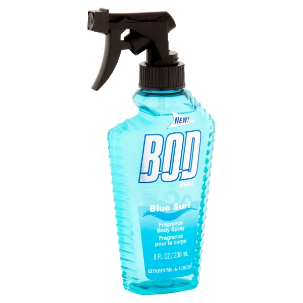 Bod Man Blue Surf Cologne for Men - Body Spray 8.0 oz