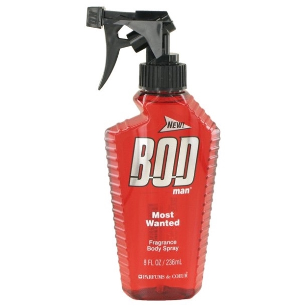 Bod Man Most Wanted Cologne for Men - Body Spray 8.0 oz