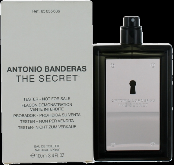 The Secret Cologne for Men - Eau de Toilette Spray TESTER 3.4 oz