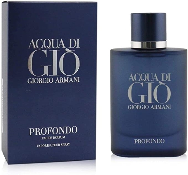 Acqua Di Gio Profondo Cologne for Men - Eau de Parfum Spray 2.5 oz