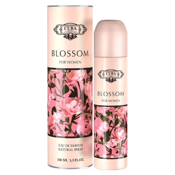 Cuba Blossom Perfume for Women - Eau de Parfum Spray 3.4 oz