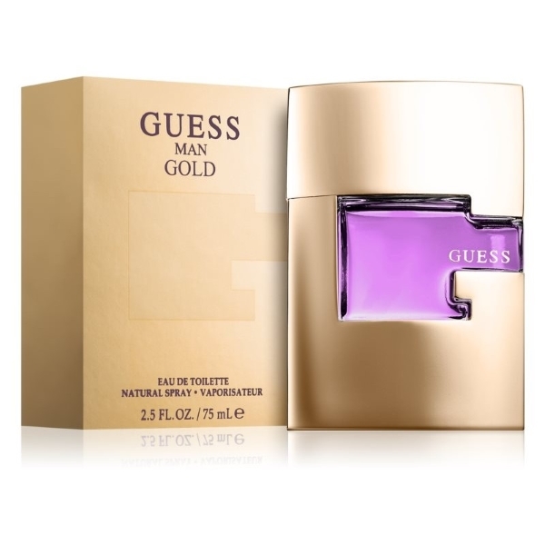 Guess Gold Cologne for Men - Eau de Toilette Spray 2.5 oz