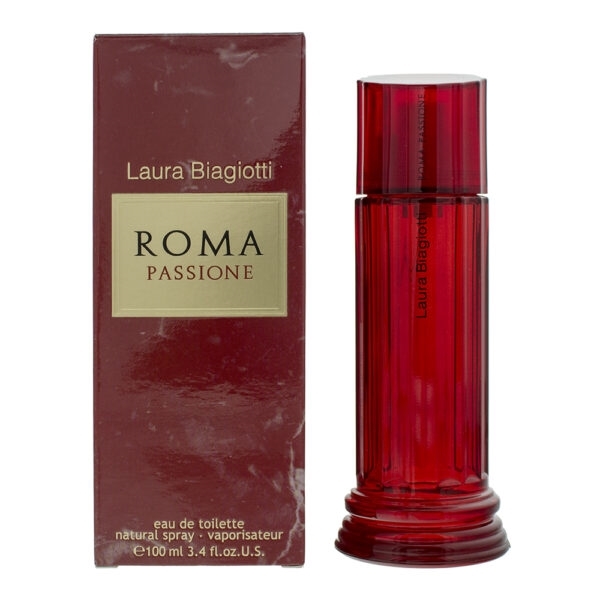 Laura Biagiotti Roma Passione Perfume for Women - Eau de Toilette Spray 3.4 oz