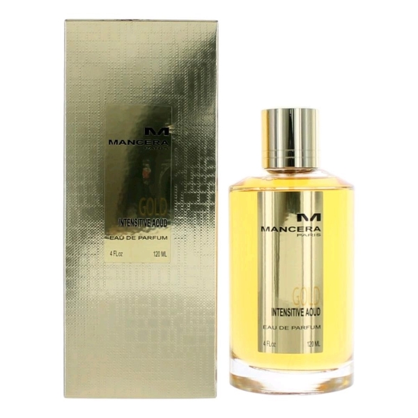 Mancera Intensive Aoud Gold Perfume for Unisex - Eau de Parfum Spray 4.0 oz