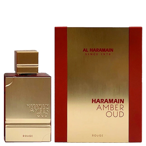 Al Haramain Amber Oud Rouge Perfume for Unisex - Eau de Parfum Spray 2.0 oz