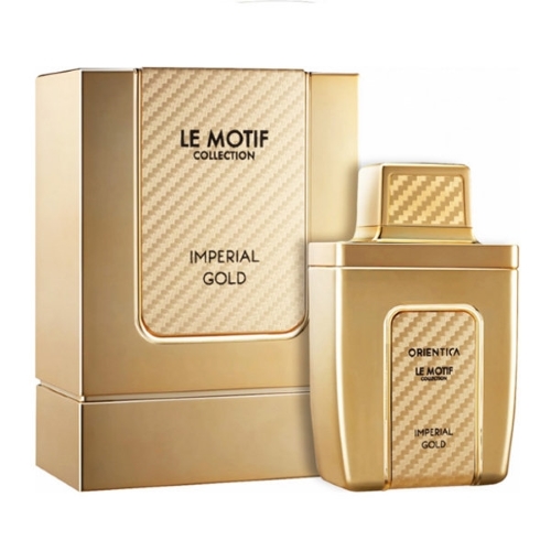 Orientica Le Motif Imperial Gold Perfume for Unisex - Eau de Parfum Spray 2.9 oz