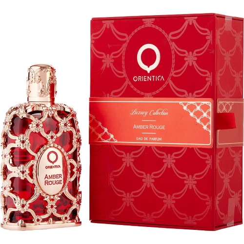 Orientica Amber Rouge Perfume for Unisex - Eau de Parfum Spray 2.7 oz