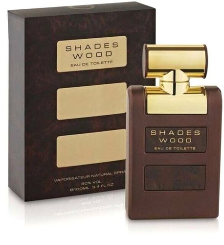 Armaf Shades Wood Cologne for Men - Eau de Toilette Spray 3.4 oz