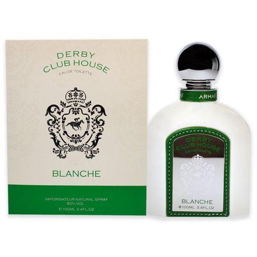 Armaf Derby Club House Blanche Cologne for Men - Eau de Toilette Spray 3.4 oz